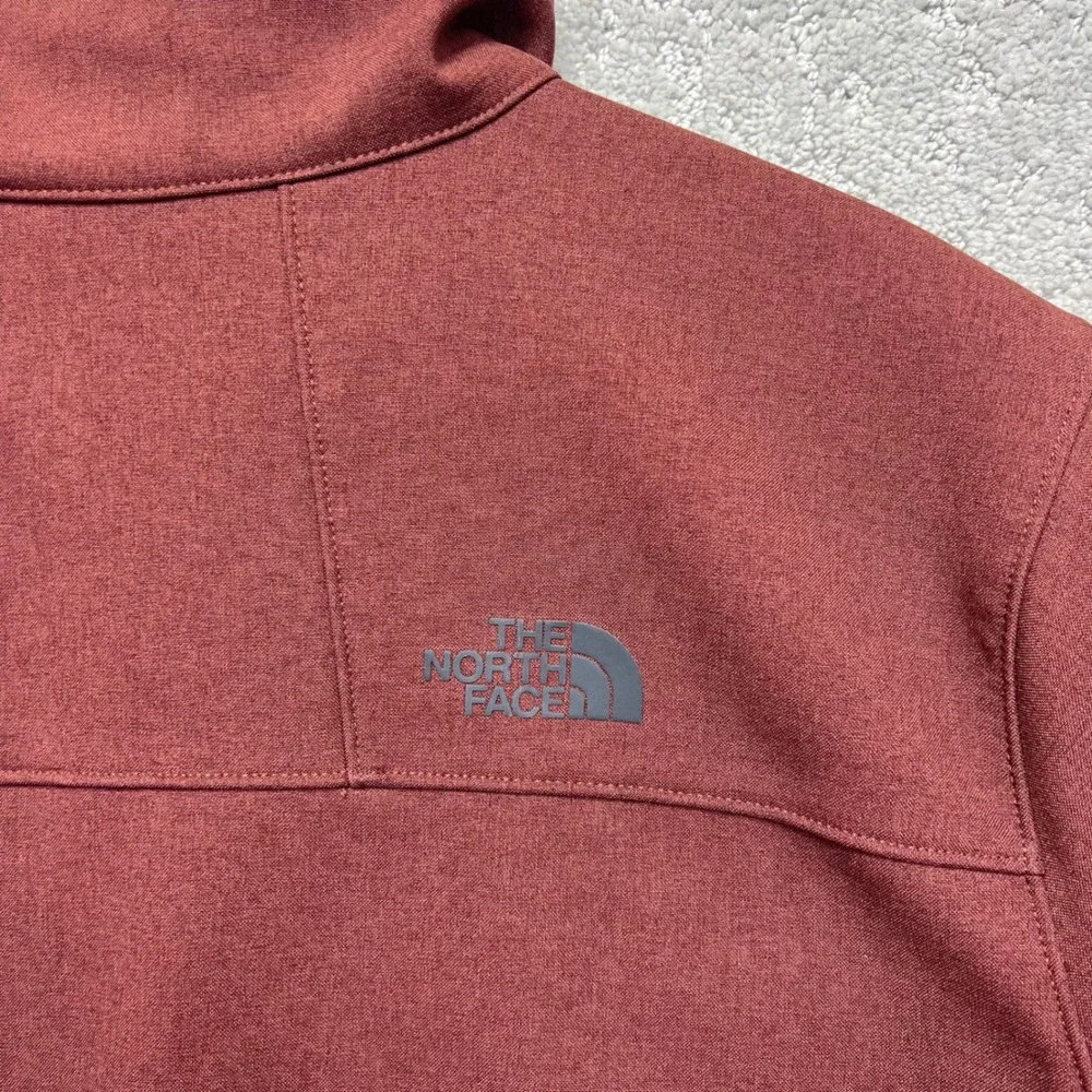 The North Face Jacket Mens Large Maroon Apex Bionic WindWall Softshell Outdoors